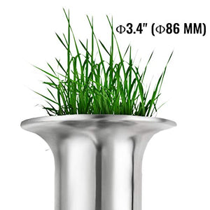 Happybuy Wheatgrass Extractor Portable Wheatgrass Juicer with 3 Sieves Wheatgrass Juicers Manual Stainless Steel Wheatgrass Extractor Machine for Wheat Grass Fruit Vegetable