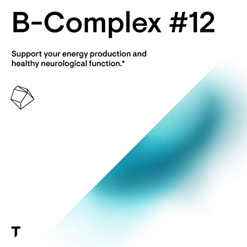 Thorne Research - B-Complex #12 - Vitamin B Complex with Active B12 and Folate - 60 Capsules