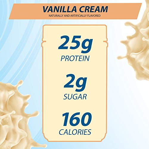 Whey Protein Powder by Pure Protein, Gluten Free, Vanilla Cream, 1.75lbs, 2 Pack