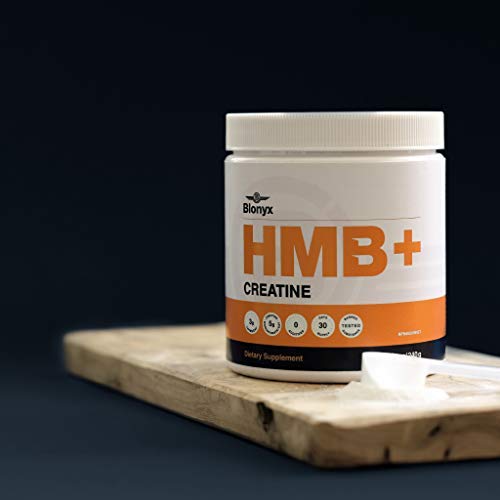 Blonyx HMB+Creatine - Improves Strength, Power, Lean Body Mass, Recovery - 30-Day Supply