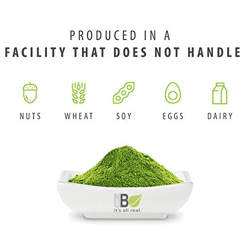 Nubeleaf Barley Grass Powder - Non-GMO, Gluten-Free, Raw, Organic, Vegan Source of Essential Vitamins & Minerals, Antioxidants - Single-Ingredient Nutrient Rich Superfood for Cooking, Smoothies (10oz)