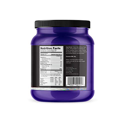Ultimate Nutrition Prostar Whey Protein Powder Blend of Whey Concentrate Isolate and Peptides – Low Carb, Keto Friendly, 25 Grams of Protein - 15 Servings, Chocolate Crème, 1 Pound