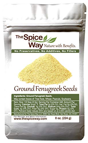 The Spice Way Fenugreek - ground ( 8 oz ) great for Indian curry seasoning