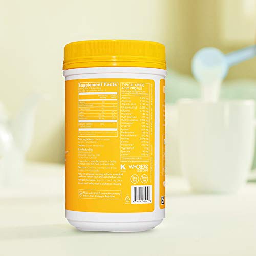 Vital Proteins Collagen Peptides Powder Supplement with Madagascar Vanilla Beans, Coconut, Hydrolyzed Collagen Skin Hair Nail Joint, Dairy Free - Vanilla 10.8 oz