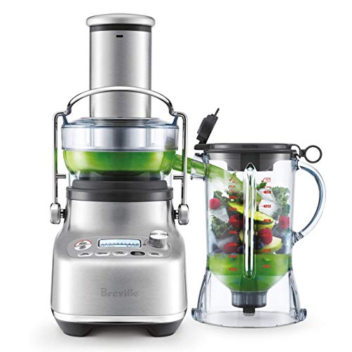 Breville BJB815BSS 3X Bluicer Pro, Blender & Juicer in one, Brushed Stainless Steel