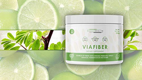 Viafiber Organic Prebiotics, L Glutamine Powder, Vegan Fiber Powder for Gut Health, Leaky Gut Repair Powder, Prebiotics, Acacia Fiber ,Gut Health Supplements for Women and Man 12.17 Ounce