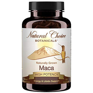 Organic Maca Root Extract (High Potency) Concentrate Supplement - 120 Capsules