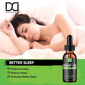 (25,000MG) Hemp Oil Maximum Strength for Pain Relief Anxiety Stress Sleep Aid Inflammation Vaginal Dryness CBS CDB CBC Oil Massage Skin Care Focus Organic Hemp Seed Extract Tincture Hair Omega 3 6 9