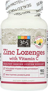 365 by Whole Foods Market, Lozenges Zinc Vitamin C, 90 Count