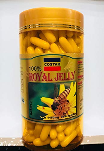 Vien SUA ONG Chua Costar Royal Jelly Soft Gel Capsules 1450mg (365 viên) - Made in Australia