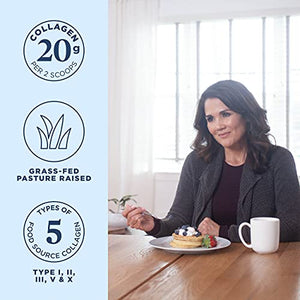 Collagen Powder Protein by Ancient Nutrition, Multi Collagen Vanilla Protein Powder, 24 Servings, Vitamin C, Hydrolyzed Collagen Peptides Supports Skin and Nails, Gut Health, Joint Supplement, 9oz