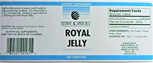 Beehive Botanicals Royal Jelly Capules-1000 Mg-100 Count