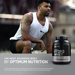 Optimum Nutrition Platinum Hydrowhey Protein Powder, 100% Hydrolyzed Whey Protein Isolate Powder, Flavor: Turbo Chocolate, 3.5 Pounds