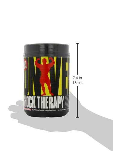 Universal Nutrition Shock Therapy Pre-Workout Pump & Energy Supplement, with BCAA complex, Creatine, and Electrolytes - Pink Lemonade - 42 Servings