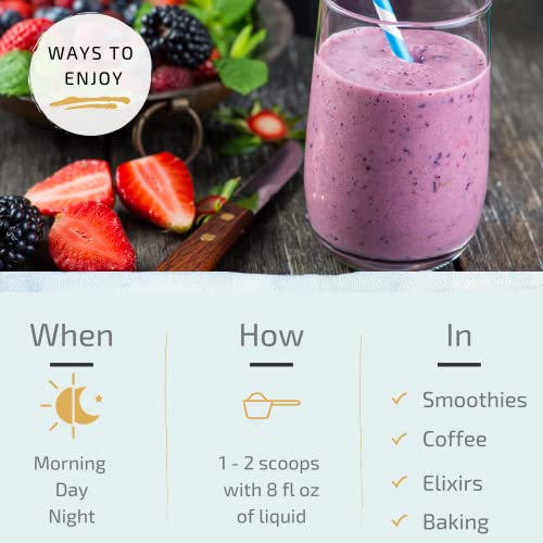 VitaTradingCo. Grass-Fed Collagen Peptides Plus Hyaluronic Acid and Vitamin C | Pasture Raised | Paleo & Keto Friendly | Gluten and Dairy Free | Non-GMO | Type I and III | Unflavored | 30 Servings