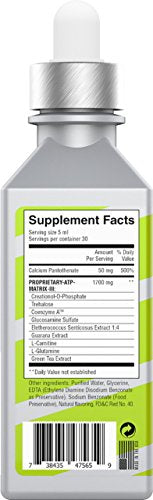 Runners Peak Creatine Serum Boosts Running, Instant Energy + Endurance Power. Great for Cardio Exercise. Enhances Focus, Fuels Muscular Strength. Supports Healthy Immune System + Lean Muscle Growth.