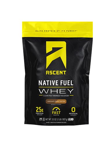 Ascent Native Fuel Whey Protein Powder - Chocolate Peanut Butter - 2 lbs