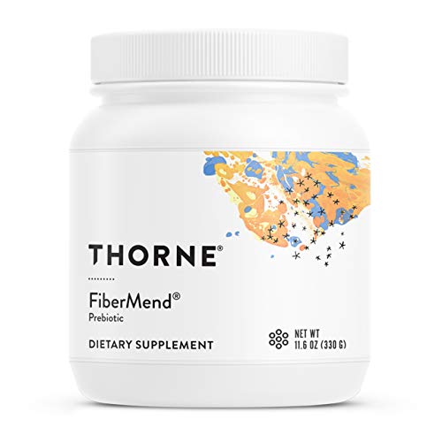 Thorne Research - FiberMend - Prebiotic Fiber Powder to Help Maintain Regularity and Balanced GI Flora - 11.6 Oz