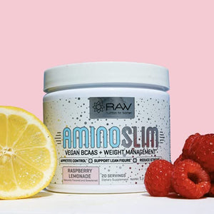 Amino Slim - Slimming BCAA Weight Loss Drink for Women, Vegan Amino Acids & L-Glutamine Powder for Post Workout Recovery & Fat Burning | Daily Appetite Suppressant, Metabolism Booster & Stress Relief