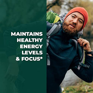 Men's Daily Multimineral Multivitamin Supplement - Vitamins A, C, E, D, B1, B2, B3, B5, B6, B12. Magnesium, Biotin, Spirulina, Zinc. Complete Antioxidant, Energy & Immune Support. 60 Capsules