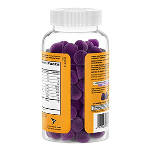 Airborne Elderberry + Zinc & Vitamin C Gummies For Kids, Immune Support Zinc Gummies with Powerful Antioxidants Vit C D & E - (130 count bottle), Delicious Elderberry Flavor