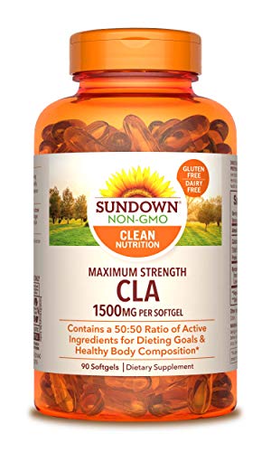 Sundown Maximum Strength CLA 1500 mg, 90 Softgels