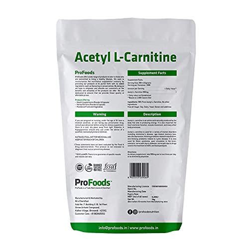 Santi Acetyl L Carnitine (ALCAR) Powder (1 kg)