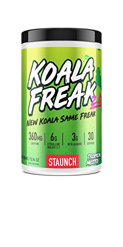 Staunch Koala Freak 2.0 Pre-Workout (Mystery) 30 Servings - Pre & Post Workout Powder