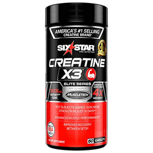 Creatine Pills | Six Star Post Workout X3 Creatine Capsules | Creatine Monohydrate Blend | Muscle Recovery & Muscle Builder for Men & Women | Creatine Supplements | Creatina Monohidratada, 20 Servings