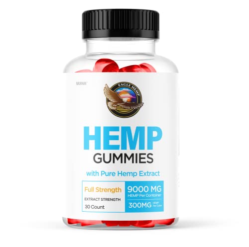 (1 Pack) Eagle Hemp Gummies, Original Formula, 1 Month Supply