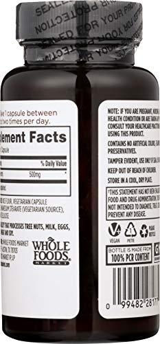 Whole Foods Market, L-Glutamine 500mg, 100 ct