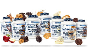 VMI Sports | ProtoLyte Whey Isolate Protein Powder | Low Calorie Whey Protein Powder for Weight Loss | Protein Powder for Muscle Gain | Digestive Enzymes | Non-GMO (Milk and Cookies, 4.6 Pounds)