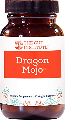 The Gut Institute Dragon Mojo Adaptogenic Formula - Natural Calm, Stress Relief and Focus Support Capsules with Tribulus, Horny Goat Weed, Tongkat Ali and More - 30-Day Supply - Made in The USA