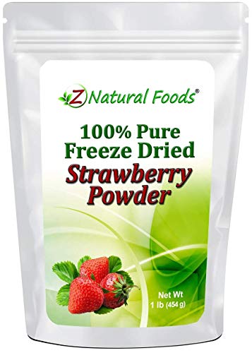 Z Natural Foods Strawberry Powder