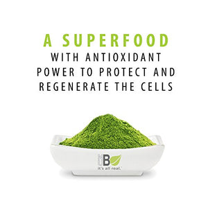 Nubeleaf Barley Grass Powder - Non-GMO, Gluten-Free, Raw, Organic, Vegan Source of Essential Vitamins & Minerals, Antioxidants - Single-Ingredient Nutrient Rich Superfood for Cooking, Smoothies (10oz)
