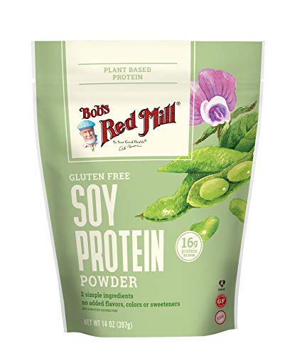 Bob's Red Mill Gluten Free Soy Protein Powder, 14-ounce (Pack of 4)