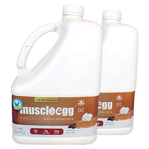 2 Gallons Pumpkin Spice MuscleEgg Liquid Egg Whites (Cage-Free)