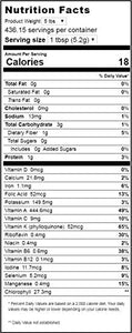 Organic Wheatgrass Powder - Bulk 5 lb Size - 100% Pure, Raw, Non-GMO, Vegan - Amazing Green Superfood For Smoothie, Juice, Shakes, Recipes - Natural Plant Protein Source