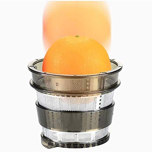 ZOUSHUAIDEDIAN Slow Masticating Juicer,Wide Chute Juice Extractor Cold Press Juicer Machine with Quiet Motor/Reverse Function/Juice Jug for High Nutrient Fruit & Vegetable Juice,Multifunctional Juicer