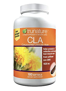 TruNature Tonalin CLA - Conjugated Linoleic Acid - 180 Softgels