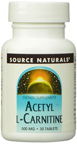 Source Naturals Acetyl L-Carnitine, 500mg, 30 Tablets