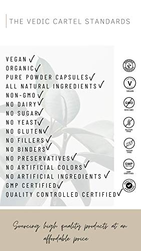 Organic Brahmi- Bacopa Monnieri 500mg Vegan Capsules