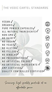 Organic Brahmi- Bacopa Monnieri 500mg Vegan Capsules