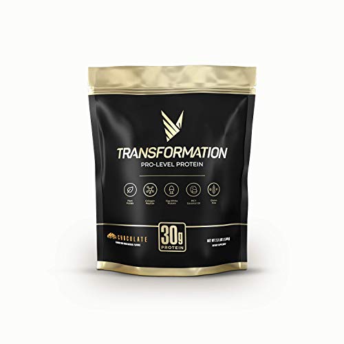 Transformation Chocolate Protein Powder | 30G Multi-Protein Superblend | Collagen Peptides, Egg White & Plant Blend | MCT Oil | BCAA Amino Acids | Probiotics & Enzymes | Low Carb Shake for Men & Women