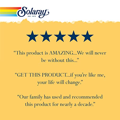 Solaray QBC Plex | Quercetin & Bromelain Plus Vitamin C | Year Round Immune Function & Respiratory Health Support | Non-GMO & Vegan (60 CT)