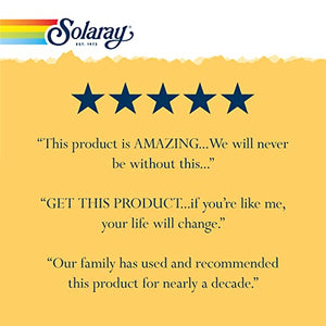 Solaray QBC Plex | Quercetin & Bromelain Plus Vitamin C | Year Round Immune Function & Respiratory Health Support | Non-GMO & Vegan (60 CT)