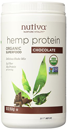 Nutiva Hemp Shake - Chocolate - 16 OZ