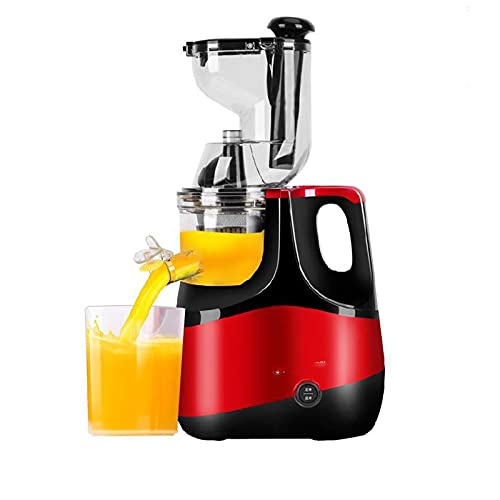 XBYUNDING Juicer Machines，Slow Masticating Juicer Extractor Cold Press Juicing Machine for Fruits And Vegetables,Stainless Steel Wide Mouth High Juice Yield,Extract Healthy Nutrition