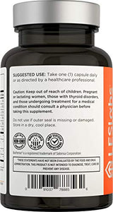 LES Labs Thyroid Support, Natural Supplement for Thyroid Health, Metabolism & Thyroid Hormone Levels, 60 Capsules