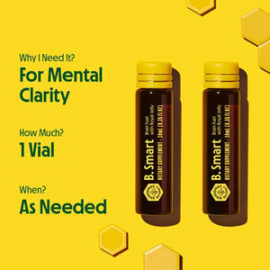 BEEKEEPER'S NATURALS B.LXR Brain Fuel - Memory, Focus and Clarity Liquid Formula, Supports Productivity - Royal Jelly, Ginkgo Biloba, Bacopa Monnieri - Keto Friendly, Gluten & Caffeine-Free, (6 ct)